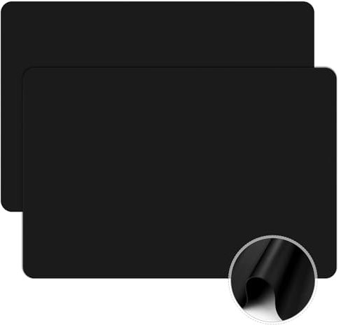 2 Piezas Protector Horno Silicona, Tapete Silicona Horno 60x40cm, Tapete De Silicona para Placa De Induccion, Adecuado para Encimeras, Cocinas, Freidoras De Aire, Manualidades