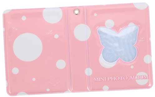 Zerodeko Miniálbum De Fotos Diseño De Mariposas Tarjetas De Colección Diy Para Guardar Fotos De Pareja Para Llevar