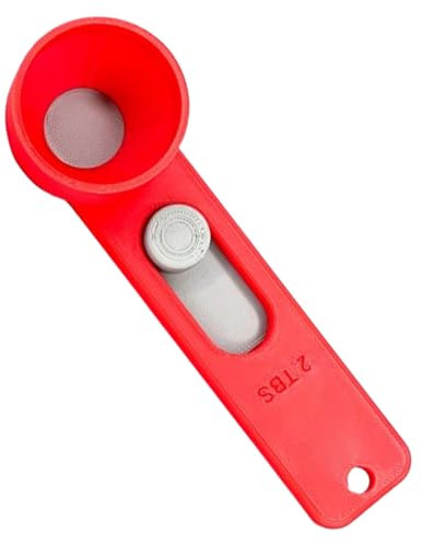 Pre Workout Funnel | Cucchiaio Dosatore Con Imbuto Integrato Per Latte In Polvere | Scooper Ergonomico Portatile Multifunzione Per Alimenti E Proteine In Polvere
