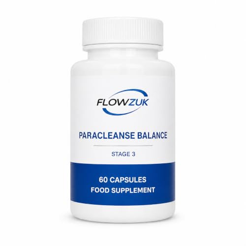 Paracleanse Balance – Stage 3 Binder Complex | Activated Charcoal, chlorella | 60 Vegan Capsules | UK Made | Clean Label Herbal Supplement