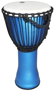 TOCA FREESTYLE ROPE TUNED DJEMBE MATTE OCEAN BLUE 12 SFDJ-12OB