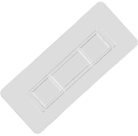 SPYMINNPOO Ganchos Adhesivos para Carrito de Ducha, Agarre Fuerte, sin Perforación, para Caja de Pañuelos de Baño, Cesta de, Juego de 6 para Varios Artículos