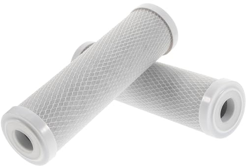 GALPADA Purificador de Agua Comprimida Hogar 2 Unidades de 10 Pulgadas Filtro de Algodón Pp Núcleo Filtrante para Agua Potable Recambio para Sistema de Filtración