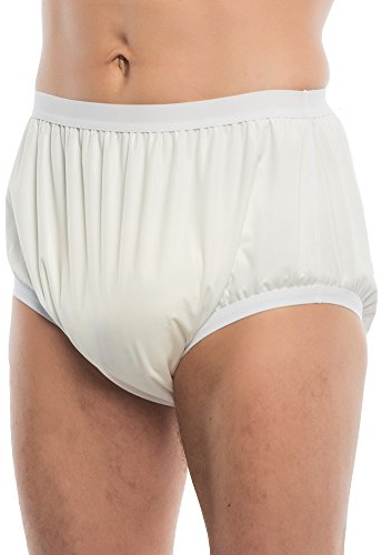 Suprima Inkontinenz-Slip aus PU 46 weiß