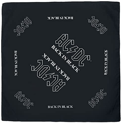 AC/DC Back in Black Bandana