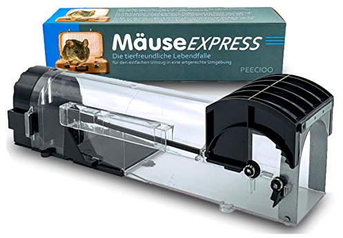 Peecioo - MäuseExpress - Lebend Mausefalle für den Mauseumzug