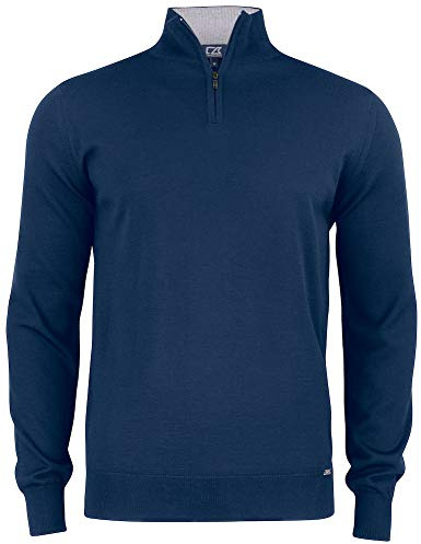 Cutter & Buck Everett HZ Sweater, Größe:XL, Farbe:Dark Navy