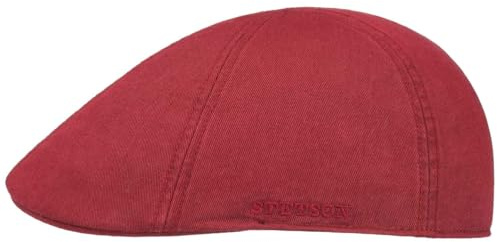 Stetson Texas Cotton Flatcap UV Schutz 40+ Unifarbene Schirmmütze Frühjahr Sommer