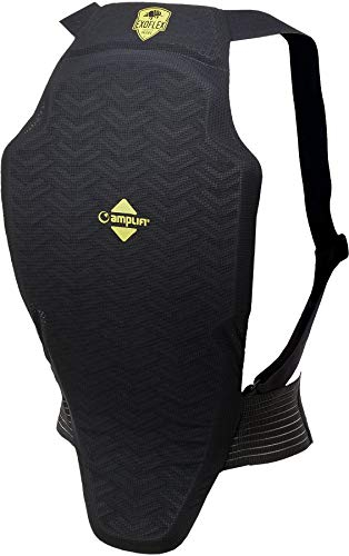 Amplifi Reactor Pack Schwarz - Leichter atmungsaktiver Rückenprotektor, Größe M-L - Farbe Black