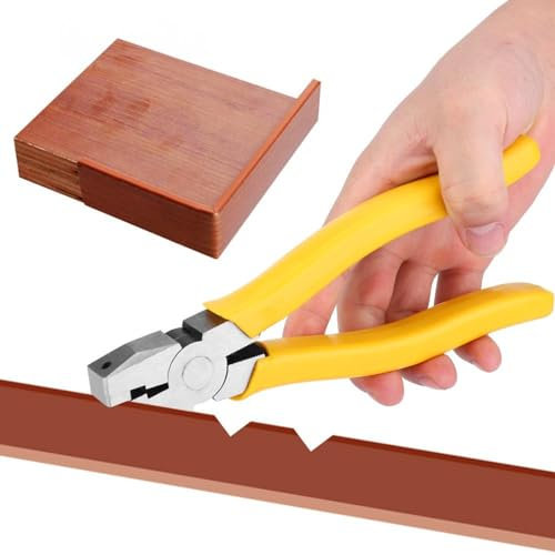 Pliers Aluminum Frame 90 Degree Folding Bending Pliers V-Groove Notch Cutting 8 Inch