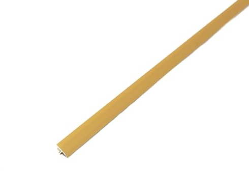 Dalsys 100cm Profilé en T 13mm Aluminium Anodisé Or Profil de Transition