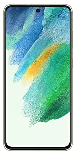 Samsung Galaxy S21 FE, Téléphone mobile 5G 128Go Vert, Carte SIM non incluse, smartphone Android, Version FR
