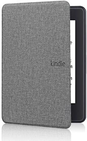 Kindle Hüllen Und Hüllen - Kindle Soft Stoffhülle Kindle (10. Generation) 2019 Und Paperwhite 4 (10. Generation) 2018 Anti Drop Smart Cover Mit Auto Sleep Wake Funktion, E Reader Zubehör, Grau, Fü