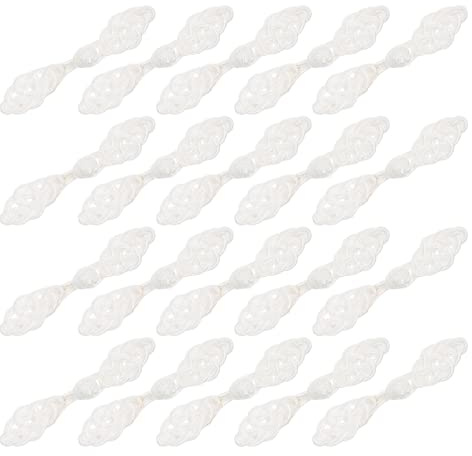 EXCEART 20 Paare Chinesische Knöpfe Für Cheongsam Und Anzug Traditionelle Bekleidungszubehör Atmungsaktive Diy Knopfschließer Für Handwerk Und Kleidung