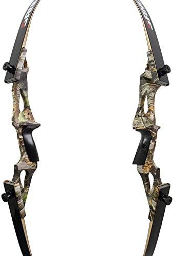 Drake Parrot - 58 Zoll - 30-60 lbs - Take Down Recurvebogen (50 lbs, Farbe: Muddy Vista Camo)