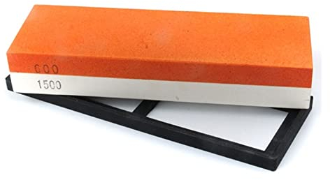 ISCBAFYX Affilacoltelli Professionale Pietra per affilare Pietre per affilare Pietra per affilare Pietra ad Acqua Cucina Grana 240 600 1000 3000 Doppia Faccia (Colore : 600 1500, Dimensioni : As