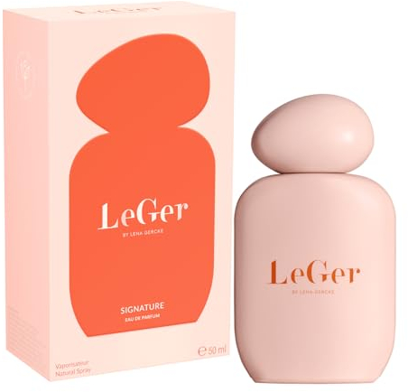 LeGer Signature Eau de Parfum, sinnlich-femininer Duft für Frauen mit Mandel, Zedernholz und Moschus, 50ml