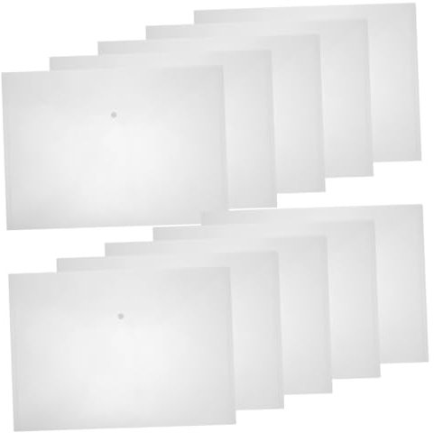 DIYEAH 20 Stücke Umschläge Papier Lagerung Datei Tasche Kunststoff Organizer Ordner Taste Design Für Büro