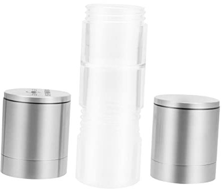 Cabilock Macinapepe Manuale in Acciaio Inox per Utensili da Cucina - Bottiglia per Condimenti Multifunzionale per Uso Duraturo
