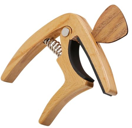 ifundom -gitarrenkapodaster Mit Picks Einstellbar Gitarre Und Akustikgitarre Für Auftritte Und Proben Langlebig Schonender Für Instrumente