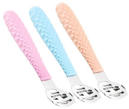 Ipetboom 3pezzi Per Rimozione Morta Dei Pedicure e Trimmer Per Unghie Colori Accessori Per Pedicure e Duraturi