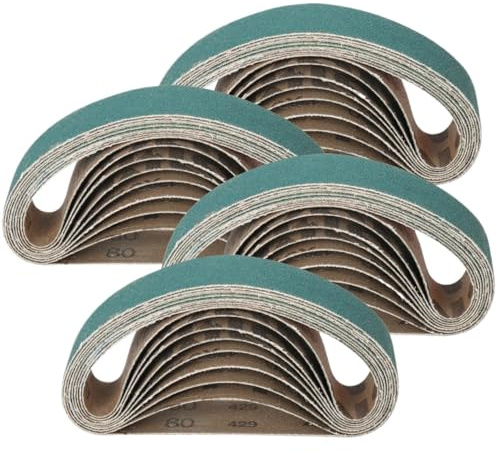 Sanding Belts 330 * 30mm Sanding Belts 80/120/240 Grits Wood Soft Metal Polishing Sandpaper Abrasive Bands for Belt Sander Abrasive Tool(Mix(Each 3pcs))