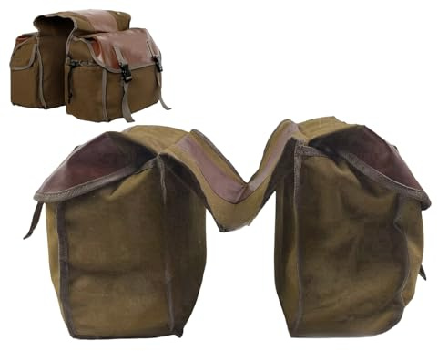 Generisch Motorradtasche,wasserdichte Tasche Aus Canvas - Werkzeugtasche für Fahrrad - für Motorrad Roller Motorradfahren Touren Pendeln Reisen Roadtrip Stadtfahren Motorradfahren