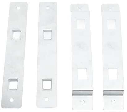 Akozon Soporte para Colgar Casas de Pájaros de Acero Galvanizado de Alta Resistencia, 2 Juegos para Cajas Nido y Comederos, Fácil Instalación y Extracción Rápida, Ideal para árboles, Cercas Pilares