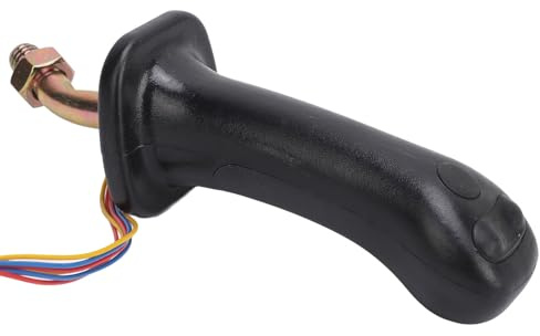 Kit Joystick per Escavatore in Lega di Alluminio ABS Maniglie Joystick a 3 Pulsanti Facili da Usare per Doosan DH DX150 215 225 300 370‑9C