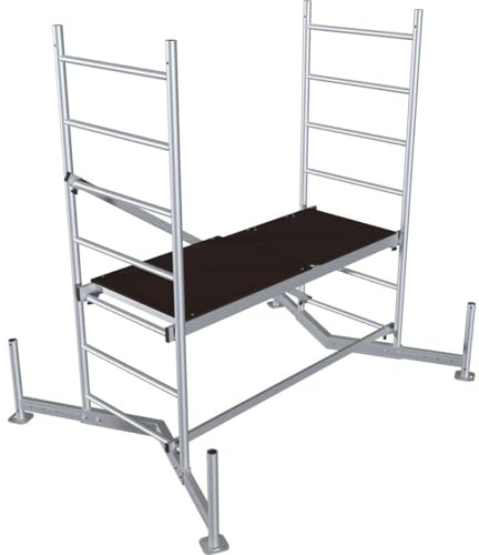 Krause 710116 Monto Alu-Arbeitsgerüst Grundgerüst, ClimTec