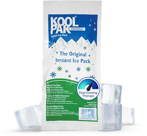 Lot de 20 packs de froid instantané, White