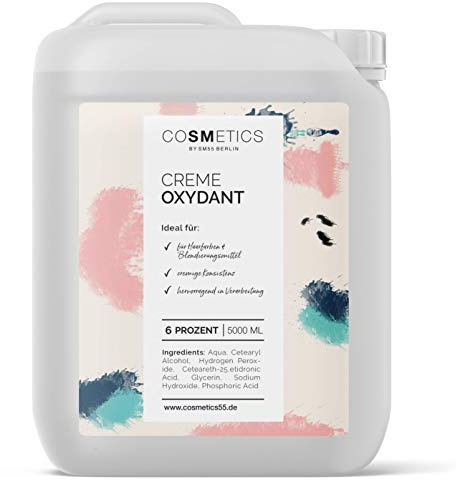 SM-55-5000ml - 6% - Blondiermittel - Blondierung H2O2 - Cremeoxyd 6 Prozent
