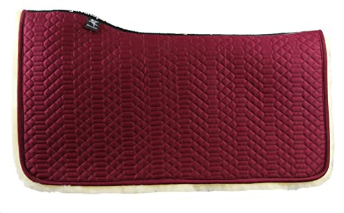 Engel Reitsport | Lammfell Western Squarepad WPAD1 Stoff schwarz