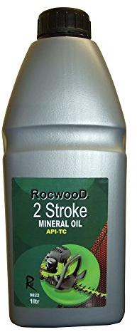 2 Stroke Engine Oil 1 Litre Ideal For Chainsaw Strimmer Brushcutter Cut Off Saw mineral oil engine repair protection improve performance compatible with most garden machinery