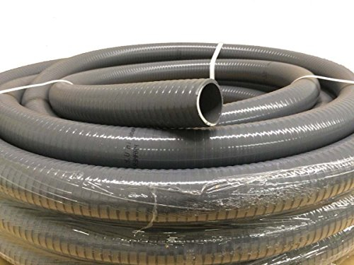 Ø 50x 4,00 mm, 12 m Flex-Fit Druckschlauch Flexibler PVC Klebeschlauch Flexschlauch PVC Flex Schlauch