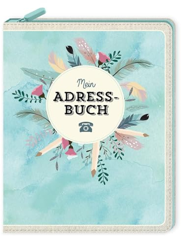 Eintragbuch mit Reißverschluss - Mein Adressbuch