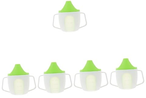 TOYANDONA 5 Pz Bicchiere Con Beccuccio Con Manico Ragazzi Versatili Tazze Da Allenamento Per Bambini Tazza Per Bambini Bilancia Per Bambini Pp Che Fa i Primi Passi Semplice
