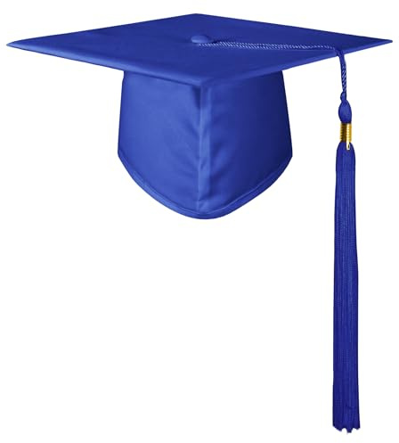 GraduatePro Graduation Hat for Adults Mortor Board Cap for Academic High School University with Tassel