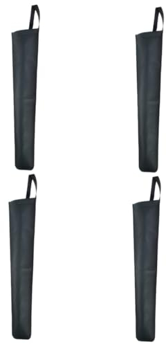 ABOOFAN 4pcs Portable Folding Umbrella Bag for Car Travel Umbrella Cover Wet Storage Pouch Outdoor Use
