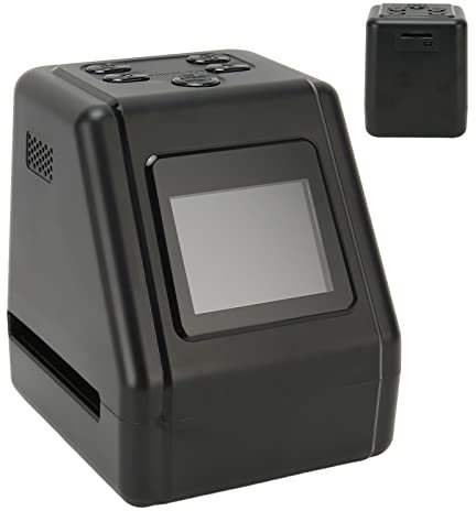 flexman Converti Scanner per Diapositive di Pellicole, Scanner per Pellicole Tutto da 22 MP con Schermo LCD da 2,0 Converte 135 126 110 Diapositive di Pellicole in Negativi a Colori Foto JPG I