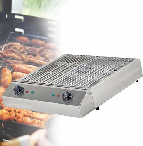 Parrilla sin Humo,Parrilla de Barbacoa portátil,Parrilla eléctrica para Interior,Parrilla Interior de Acero sin Humo,Parrilla eléctrica para Interior sin Humo,Parrilla eléctrica para Interior