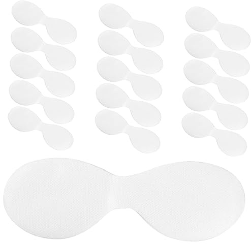 Gatuida Masques Yeux Non Tissés 100 Pièces Taille Standard Film Hydratant Papier pour Soins Oculaires Femmes Usage Maison Voyage