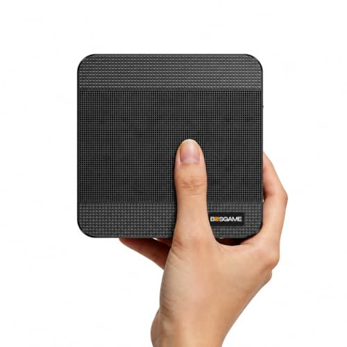 BOSGAME Mini PC, AMD Ryzen 7 7730U (bis zu 4,5 GHz), 16GB RAM, 1TB NVMe SSD | Windows 11 Pro, HDMI/DP/USB-C, Dreifachbildschirm, LAN RJ45 *2, WiFi 6E, BT 5.2, Mini-Computer für Business/Büro/Gaming