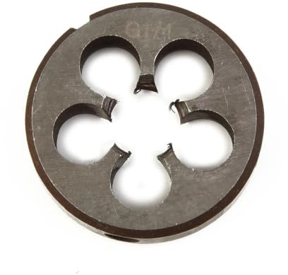 Troquel Redondo for Rosca De Tubo Alta Resistencia BSP 1/8 1/4 3/8 1/2 3/4 HSS Acero Rápido G1/8-28 G1/4-19 G3/8-19 G1/2-14 G3/4-14 G1-11(G1/4-19)