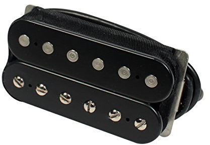 DiMarzio DP 224FBK AT-1 Humbucker E-Gitarren Tonabnehmer, Schwarz