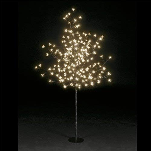 5ft fiori di ciliegio albero con 150 bianco caldo LED