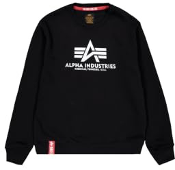Alpha Industries Herren Basic Big Logo Sweatshirt