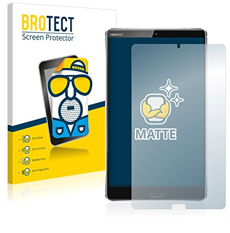 brotect Protection Film compatible with Huawei MediaPad M5 8.4 | 2 Pack Matte Screen Protection Made in Germany Anti-Glare Anti-Fingerprint Case-Friendly