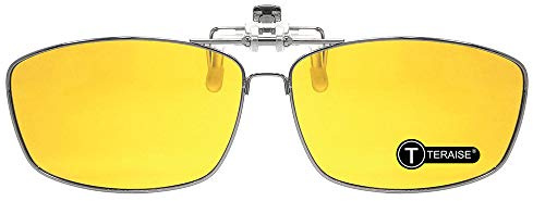 TERAISE Polarisierte Flip Up Vintage Cat Eye Sonnenbrille Women's Clip-On Sonnenbrille Für Verschreibungsp flichtige Brillen
