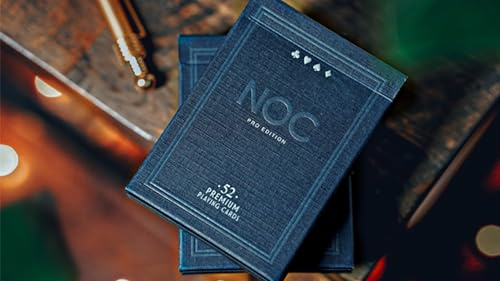 Murphy's Magic Supplies, Inc. NOC Pro 2021 (Marineblau) Spielkarten Erwachsene Standard Poker Größe